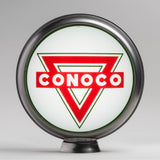 Conoco Triangle 13.5" Gas Pump Globe with Steel Body