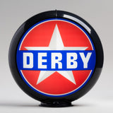 Derby 13.5" Gas Pump Globe with Black Plastic Body