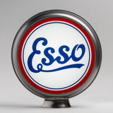 Esso Script 13.5" Gas Pump Globe with Steel Body