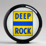 Deep Rock 13.5" Gas Pump Globe with Black Plastic Body