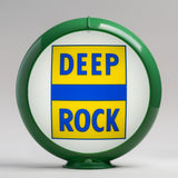 Deep Rock 13.5" Gas Pump Globe with Green Plastic Body