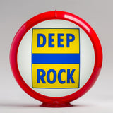 Deep Rock 13.5" Gas Pump Globe with Red Plastic Body