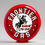 Frontier Gas 13.5" Gas Pump Globe with Red Plastic Body