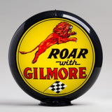 Gilmore-Roar  13.5" Gas Pump Globe with Black Plastic Body