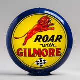 Gilmore-Roar  13.5" Gas Pump Globe with Dark Blue Plastic Body