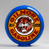 Gilmore Blu-Green 13.5" Gas Pump Globe with Light Blue Plastic Body