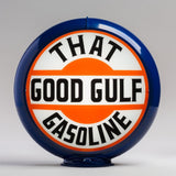That Good Gulf 13.5" Gas Pump Globe with Dark Blue Plastic Body