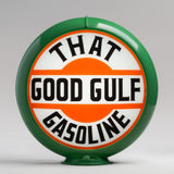 That Good Gulf 13.5" Gas Pump Globe with Green Plastic Body