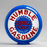 Humble 13.5" Gas Pump Globe with Light Blue Plastic Body