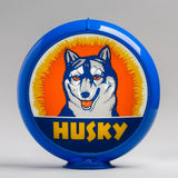 Husky 13.5" Gas Pump Globe with Light Blue Plastic Body