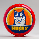 Husky 13.5" Gas Pump Globe with Red Plastic Body