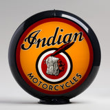 Indian Motorcycle 13.5" Gas Pump Globe with Black Plastic Body