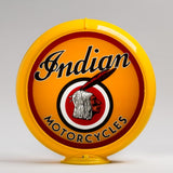 Indian Motorcycle 13.5" Gas Pump Globe with Yellow Plastic Body