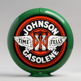 Johnson 13.5" Gas Pump Globe with Green Plastic Body