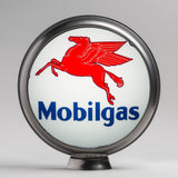 Mobilgas 13.5" Gas Pump Globe with Steel Body