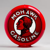 Mohawk Gasoline 13.5" Gas Pump Globe with Red Plastic Body