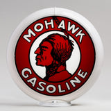 Mohawk Gasoline 13.5" Gas Pump Globe with White Plastic Body