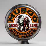 Musgo 13.5" Gas Pump Globe with Steel Body