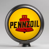 Pennzoil 13.5" Gas Pump Globe with Steel Body