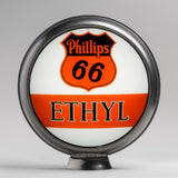 Phillips Ethyl "Bar" 13.5" Gas Pump Globe with Steel Body