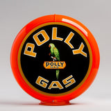 Polly Gas 13.5" Gas Pump Globe with Orange Plastic Body