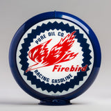 Pure Firebird 13.5" Gas Pump Globe with Dark Blue Plastic Body