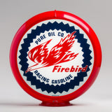 Pure Firebird 13.5" Gas Pump Globe with Red Plastic Body