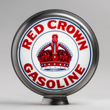 Red Crown (Indiana) 13.5" Gas Pump Globe with Steel Body