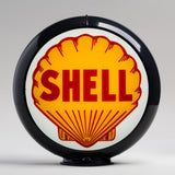 Shell 13.5" Gas Pump Globe with Black Plastic Body