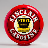 Sinclair Ethyl 13.5" Gas Pump Globe with Red Plastic Body