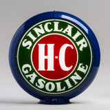 Sinclair H-C 13.5" Gas Pump Globe with Dark Blue Plastic Body