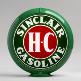 Sinclair H-C 13.5" Gas Pump Globe with Green Plastic Body