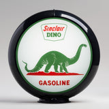 Sinclair Dino on Land 13.5" Gas Pump Globe with Black Plastic Body
