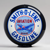 Smitholene 13.5" Gas Pump Globe with Black Plastic Body