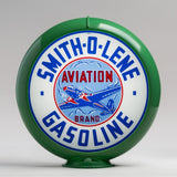 Smitholene 13.5" Gas Pump Globe with Green Plastic Body