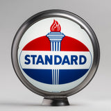 Standard Oval 13.5" Gas Pump Globe with Steel Body