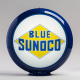 Blue Sunoco 13.5" Gas Pump Globe with Dark Blue Plastic Body