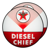 Texaco Diesel Chief 13.5" Pair of Lenses