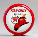 Texaco Fire Chief 13.5" Gas Pump Globe with Red Plastic Body