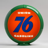 Union 76 13.5" Gas Pump Globe with Green Plastic Body