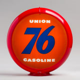 Union 76 13.5" Gas Pump Globe with Red Plastic Body