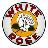White Rose Flower 13.5" Lens