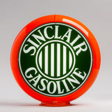 Sinclair Bars 13.5" Gas Pump Globe with Orange Plastic Body