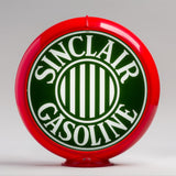 Sinclair Bars 13.5" Gas Pump Globe with Red Plastic Body