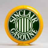 Sinclair Bars 13.5" Gas Pump Globe with Yellow Plastic Body