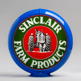 Sinclair Farm Products 13.5" Gas Pump Globe with Light Blue Plastic Body