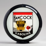 Hancock Ethyl 13.5" Gas Pump Globe with Black Plastic Body