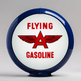 Flying A (White) 13.5" Gas Pump Globe with Dark Blue Plastic Body