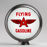 Flying A (White) 13.5" Gas Pump Globe with Steel Body