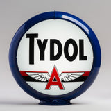 Tydol 13.5" Gas Pump Globe with Dark Blue Plastic Body